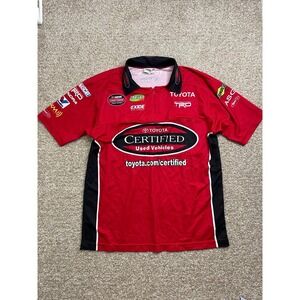 Evernham Motorsports Auto Value Auto Parts Pit Crew Shirt Revi Size Large EUC